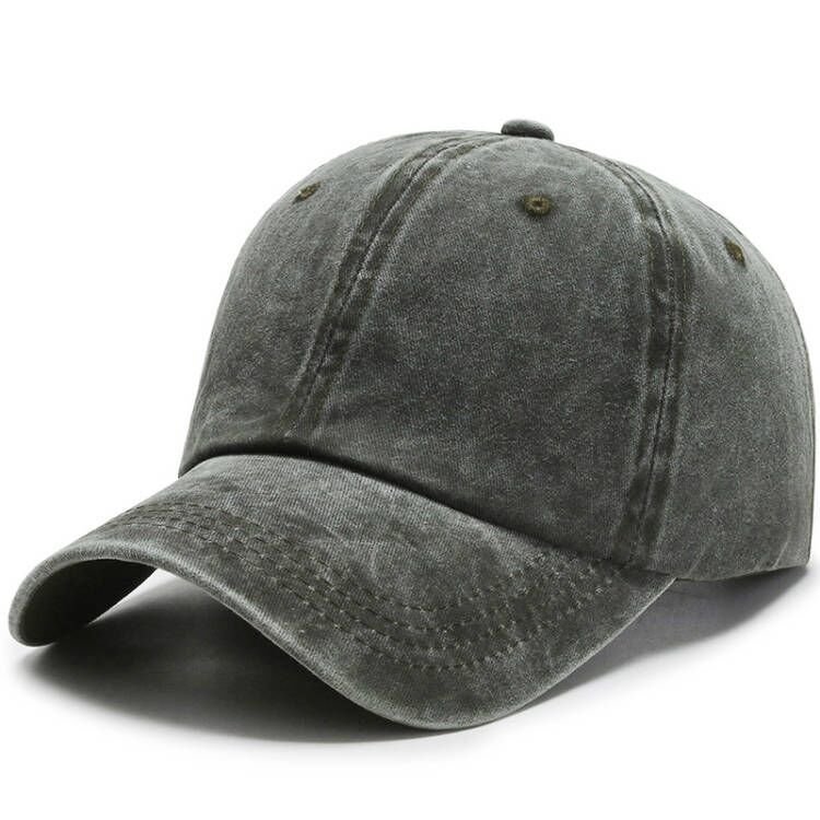 Xiuyuan Vintage Washed Cotton Dad Hat, Unstructured Soft Brim Adjustable Baseball Cap