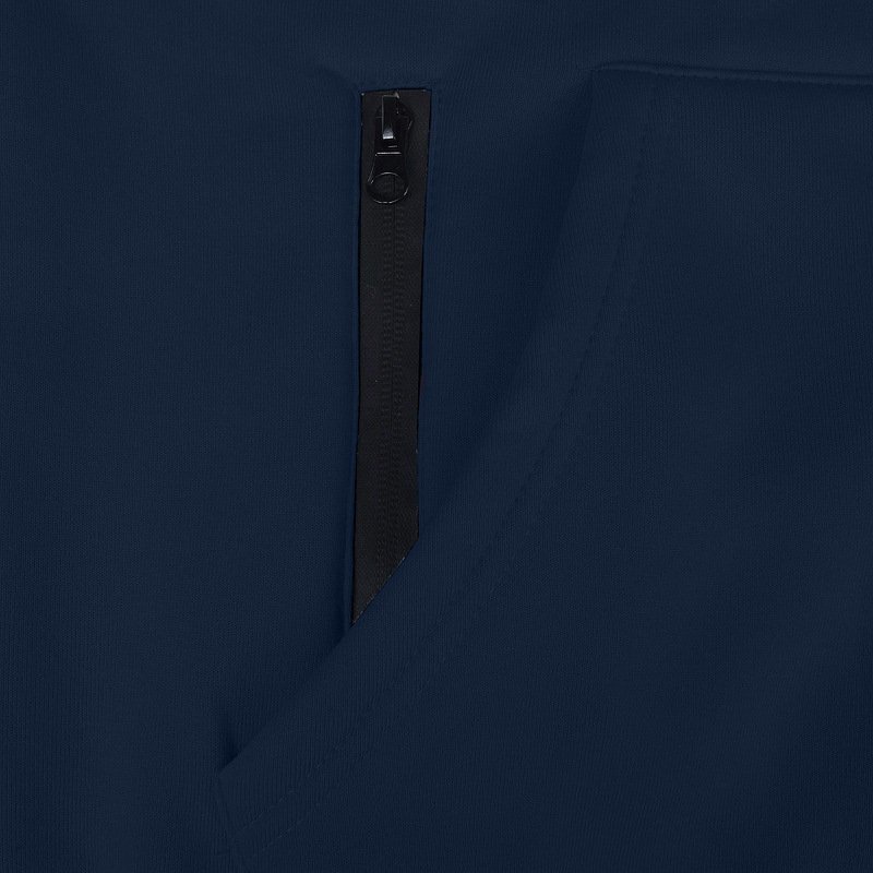 Zipper Hoodie Set hoodie side zip pocket detail shot