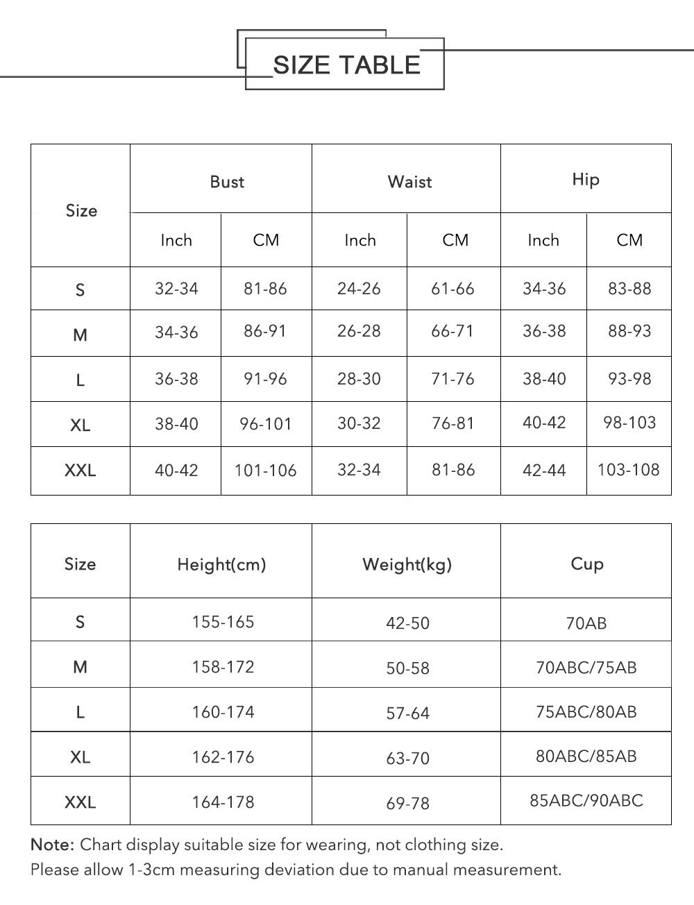 1/4 Zip High Neck One Piece Romper Full Size Chart S-XXL