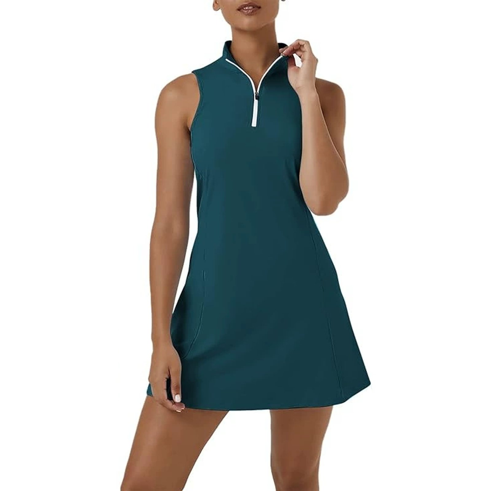 Teal activewear dress for sports
